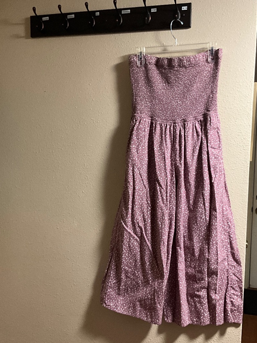 Strapless Romper with wide legs, XL